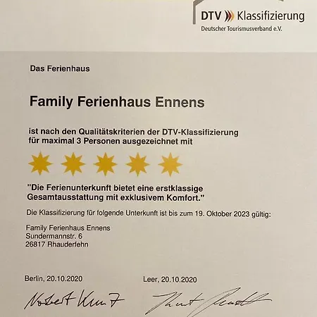 Apartmán Family Ennens